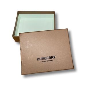 Empty Authentic Burberry Box